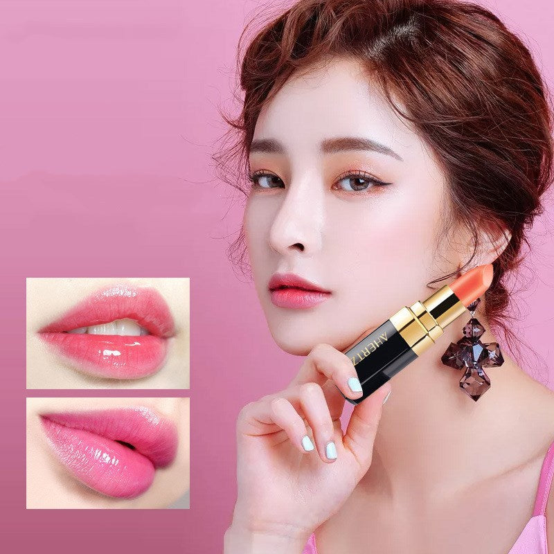 Cherry color lipstick