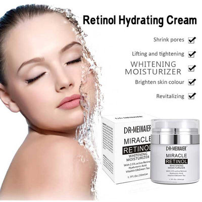Retinol Moisturizing Cream Shrinks Pores And Restores Skin Care