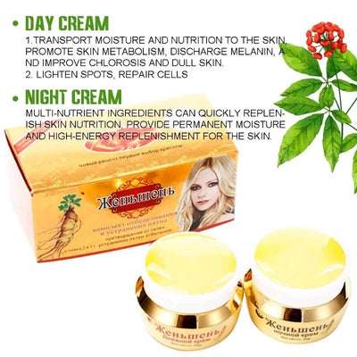Flying Bird Ginseng Cream Series English Skin Care Set One-in-one Two-in-one