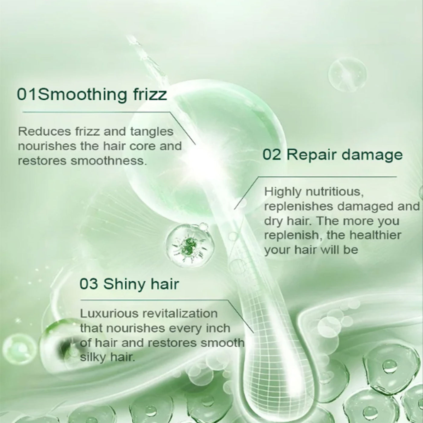 Smooth Hair Care Repair Cream Smooth Frizz