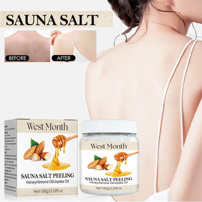 Honey Almond Body Bath Salt Moisturizing And Skin Rejuvenation